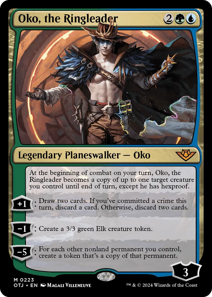Oko, le chef de bande — Outlaws of Thunder Junction — Magic: The Gathering