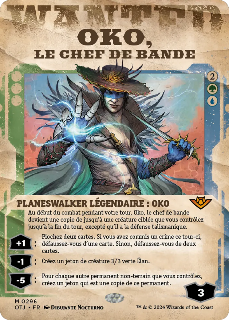 Oko, le chef de bande — Outlaws of Thunder Junction — Magic: The Gathering