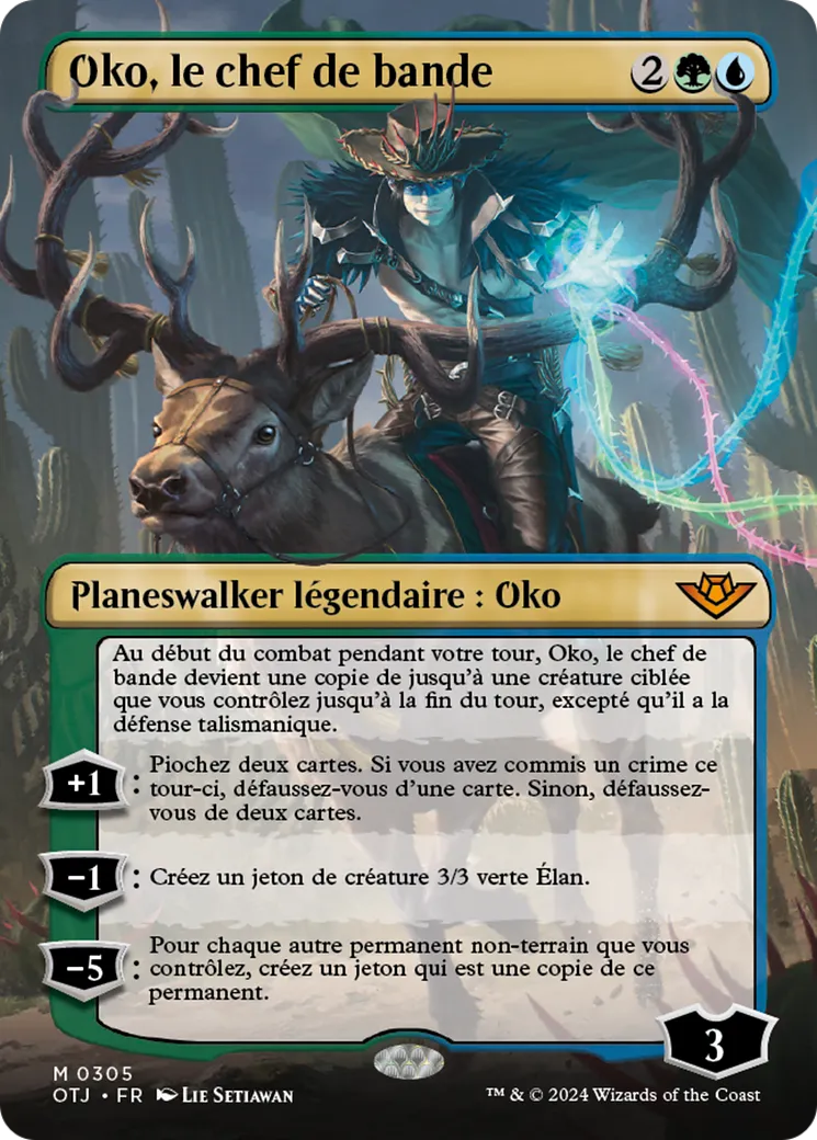 Oko, le chef de bande — Outlaws of Thunder Junction — Magic: The Gathering