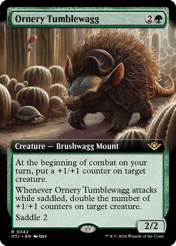 Ornery Tumblewagg — Outlaws of Thunder Junction — Magic: The Gathering