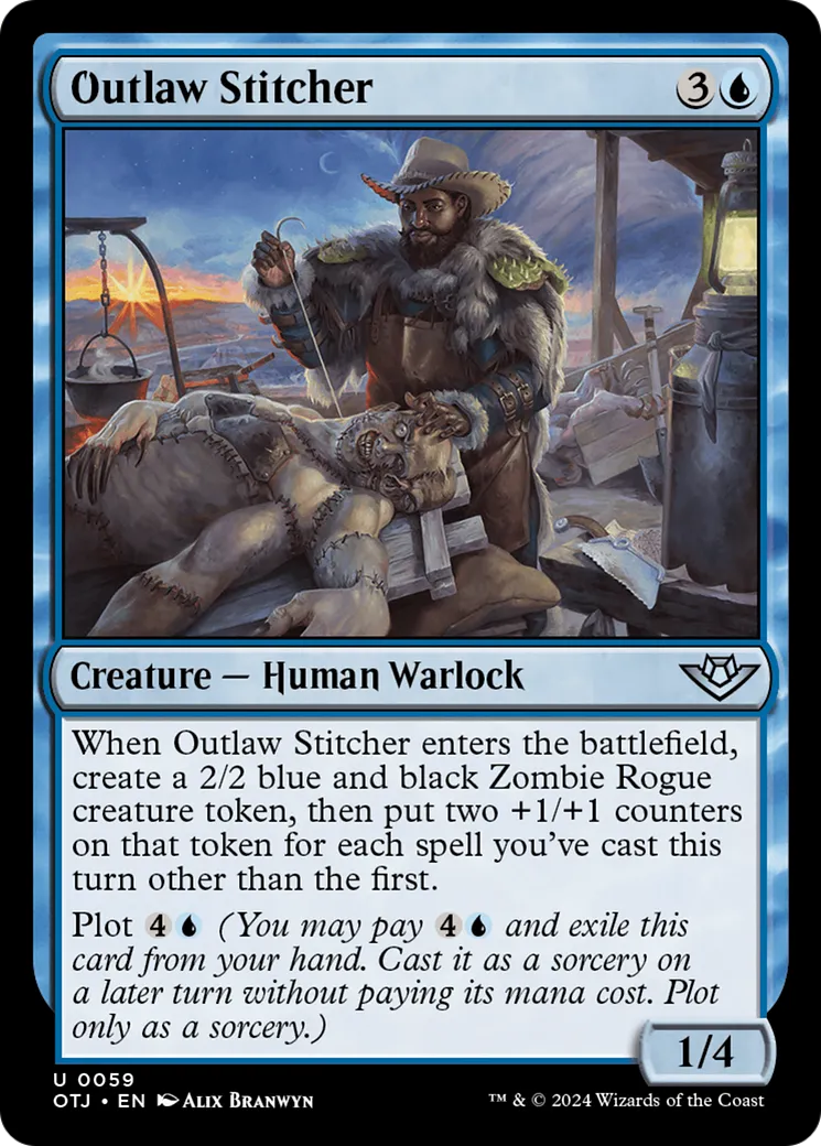 Outlaw Stitcher — Outlaws of Thunder Junction — Magic: The Gathering