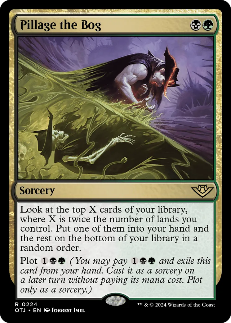 Pillage the Bog — Outlaws of Thunder Junction — Magic: The Gathering