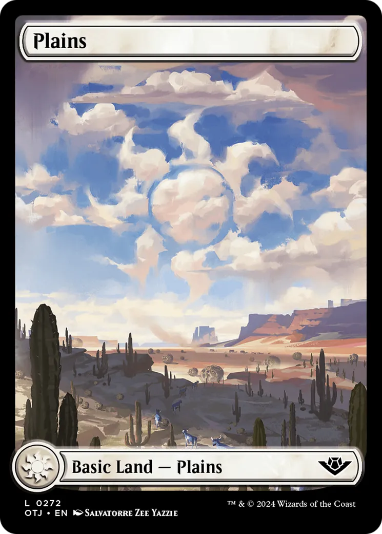 Plains — Outlaws of Thunder Junction — Magic: The Gathering