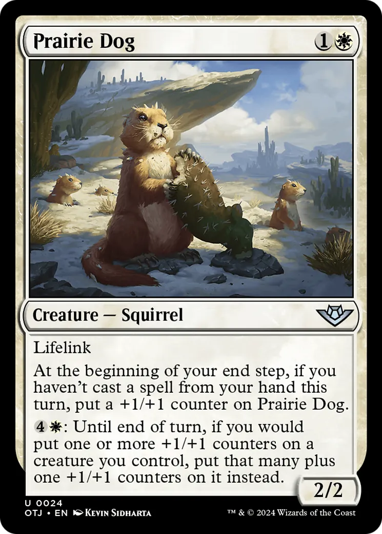 Prairie Dog — Outlaws of Thunder Junction — Magic: The Gathering