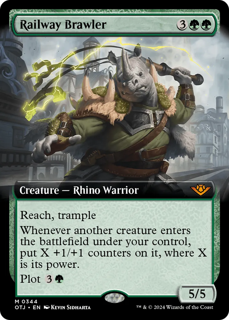 Bagarreur des voies ferrées — Outlaws of Thunder Junction — Magic: The Gathering