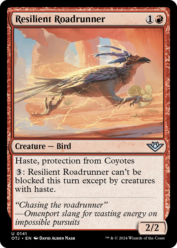 Grand géocoucou résistant — Outlaws of Thunder Junction — Magic: The Gathering