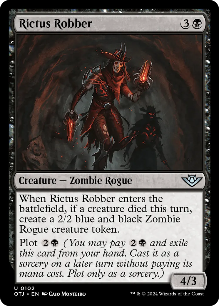 Voleur de rictus — Outlaws of Thunder Junction — Magic: The Gathering