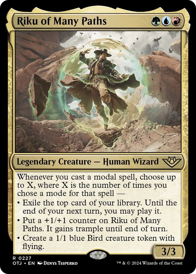 Riku des maints chemins — Outlaws of Thunder Junction — Magic: The Gathering