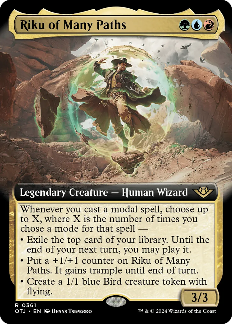 Riku des maints chemins — Outlaws of Thunder Junction — Magic: The Gathering