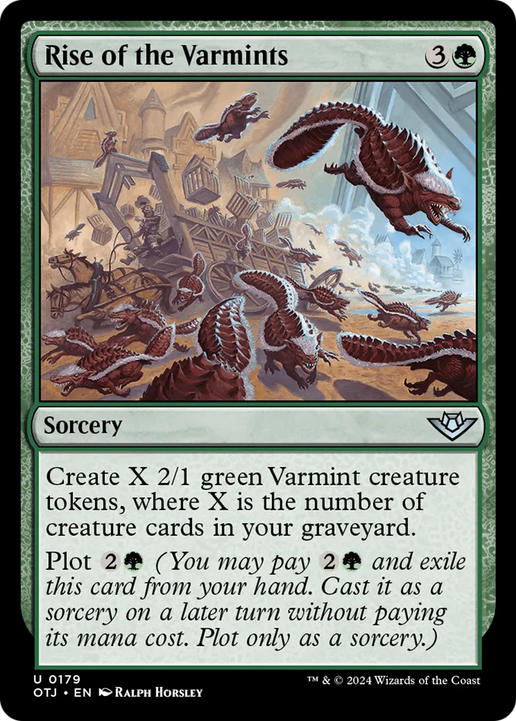 Soulèvement des vermines — Outlaws of Thunder Junction — Magic: The Gathering
