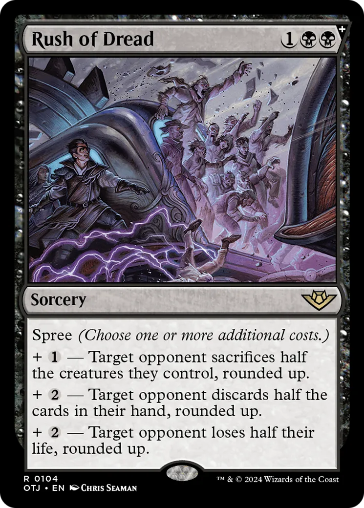 Ruée d'effroi — Outlaws of Thunder Junction — Magic: The Gathering