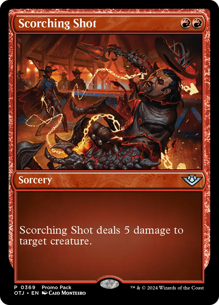Tir ardent — Outlaws of Thunder Junction — Magic: The Gathering