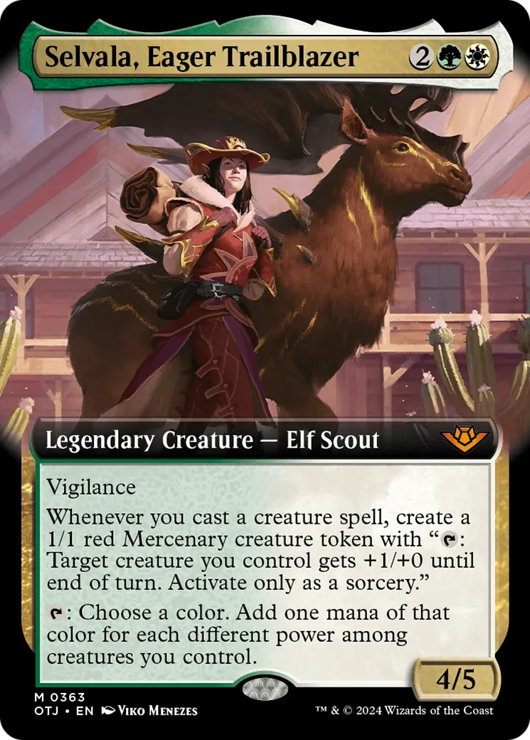 Selvala, Eager Trailblazer — Outlaws of Thunder Junction — Magic: The Gathering