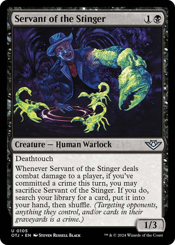 Servant du dard — Outlaws of Thunder Junction — Magic: The Gathering