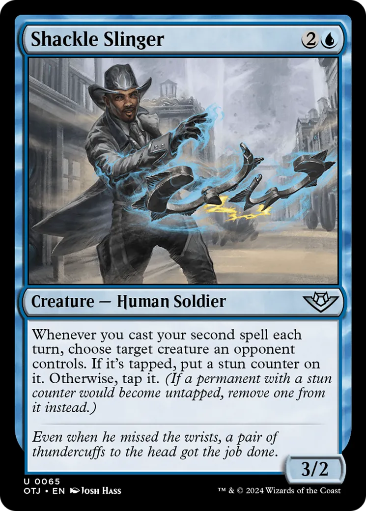 Frondeur de menottes — Outlaws of Thunder Junction — Magic: The Gathering