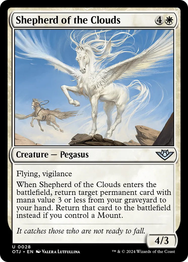 Berger des nuages — Outlaws of Thunder Junction — Magic: The Gathering