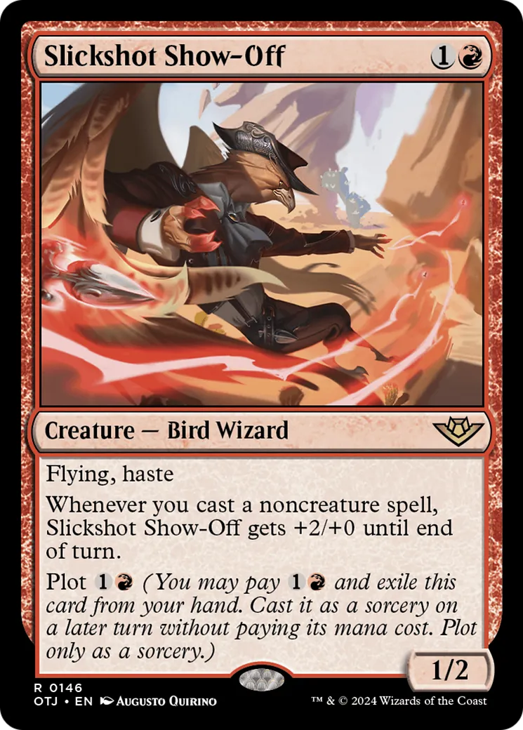 Slickshot Show-Off — Outlaws of Thunder Junction — Magic: The Gathering