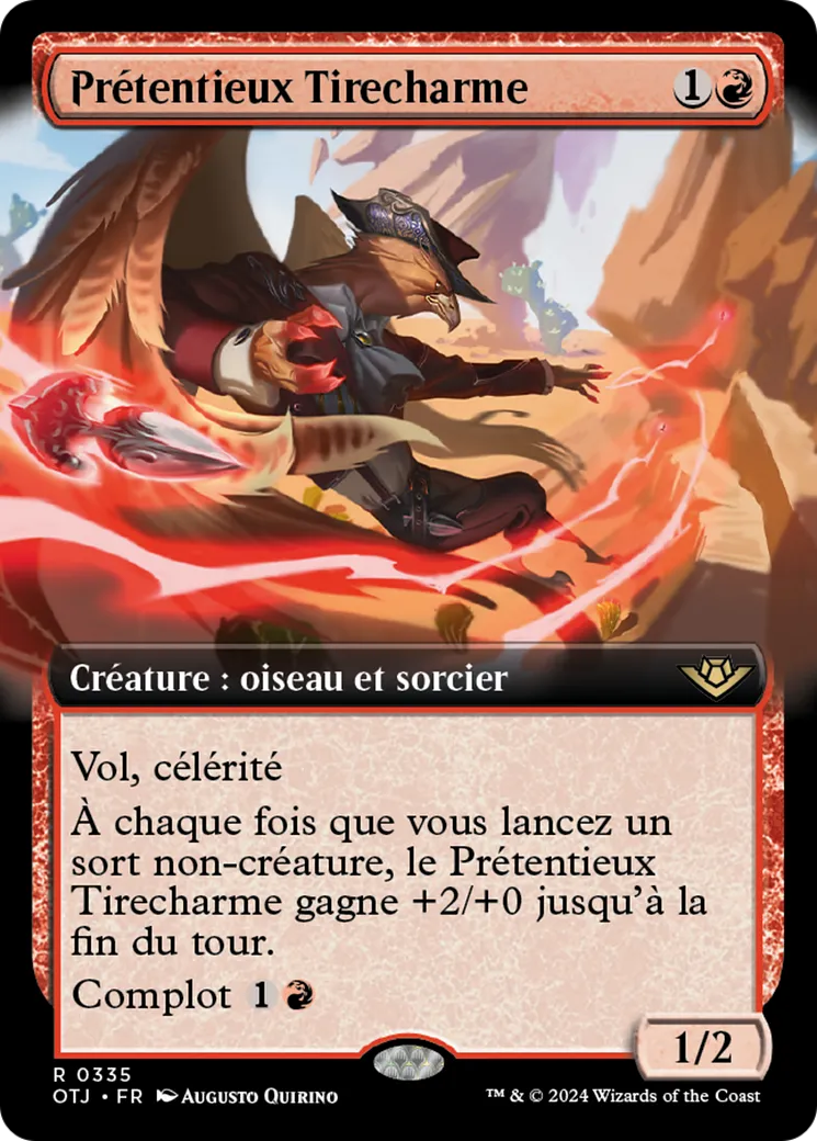 Prétentieux Tirecharme — Outlaws of Thunder Junction — Magic: The Gathering