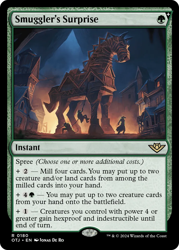 Smuggler's Surprise — Outlaws of Thunder Junction — Magic: The Gathering