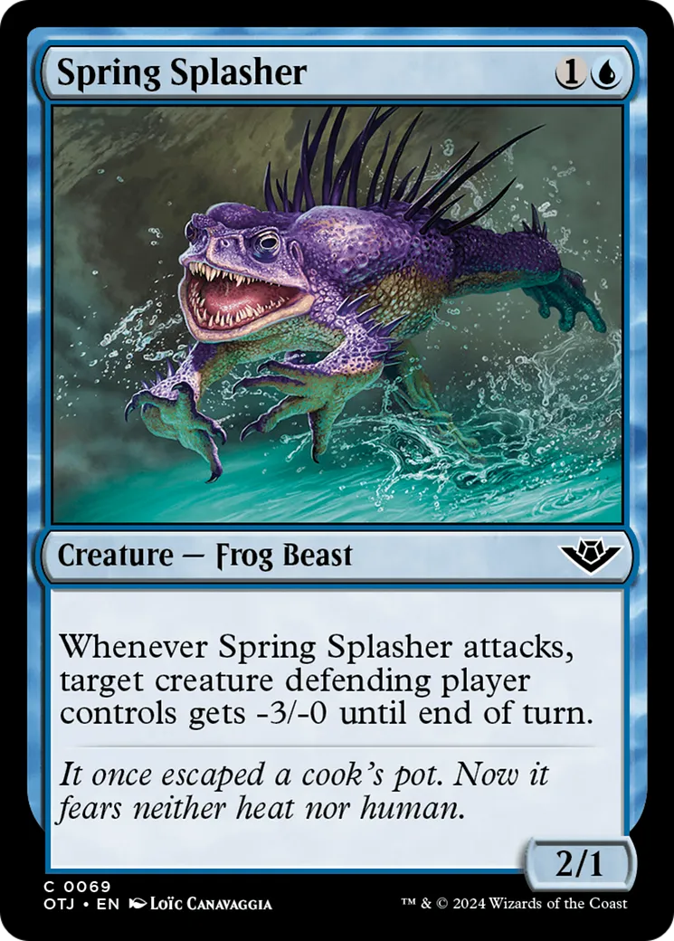 Éclabousseur de source — Outlaws of Thunder Junction — Magic: The Gathering