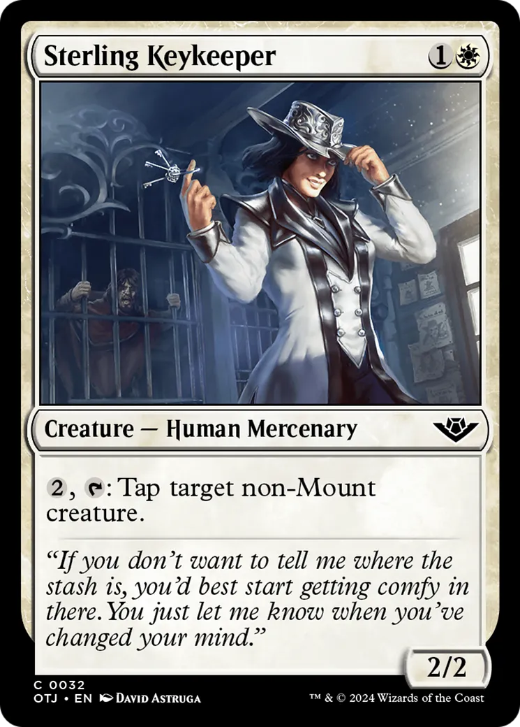 Gardeclé d'Argenfin — Outlaws of Thunder Junction — Magic: The Gathering