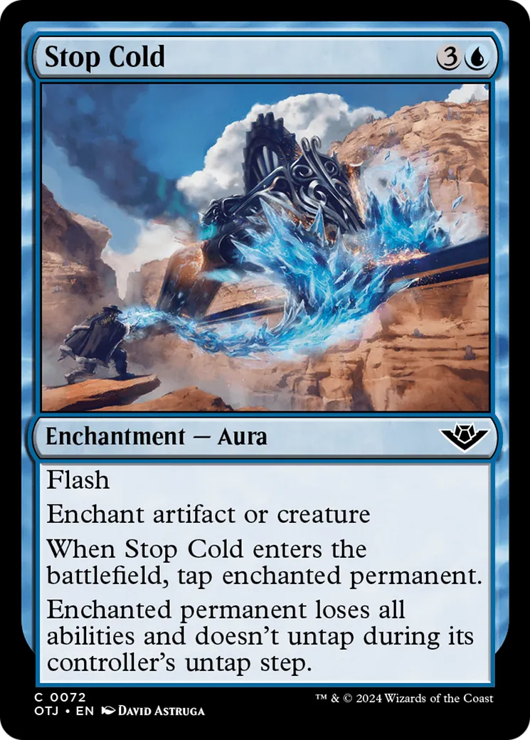 Arrêt à froid — Outlaws of Thunder Junction — Magic: The Gathering