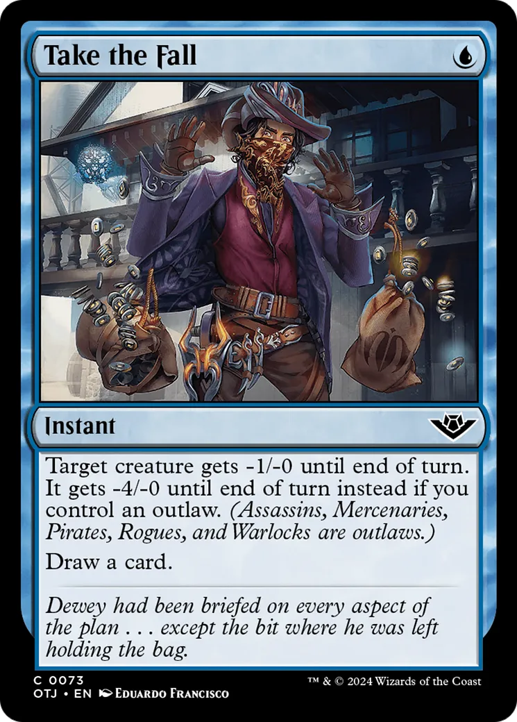 Take the Fall — Outlaws of Thunder Junction — Magic: The Gathering