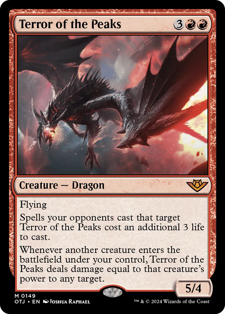 Terreur des pics — Outlaws of Thunder Junction — Magic: The Gathering