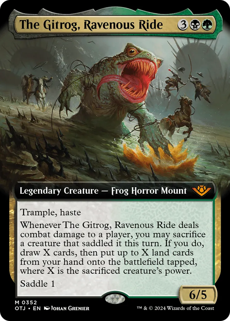 The Gitrog, Ravenous Ride — Outlaws of Thunder Junction — Magic: The Gathering
