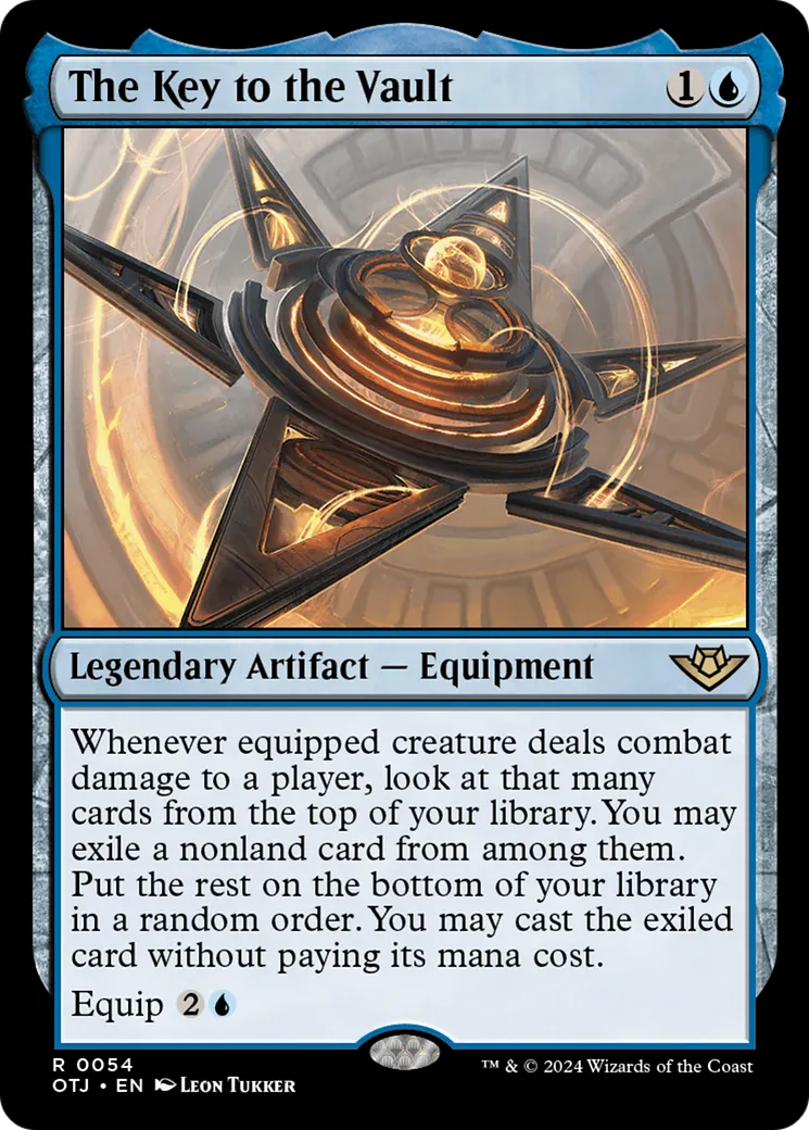 La clé du coffre-fort — Outlaws of Thunder Junction — Magic: The Gathering