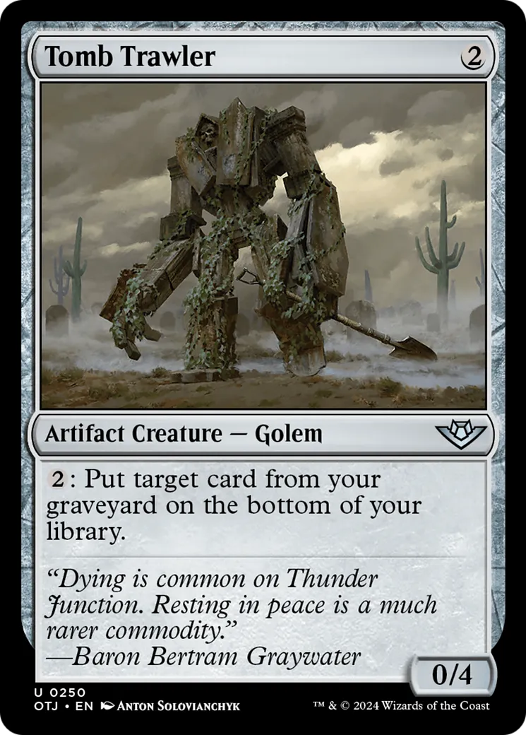 Charrieur de tombes — Outlaws of Thunder Junction — Magic: The Gathering