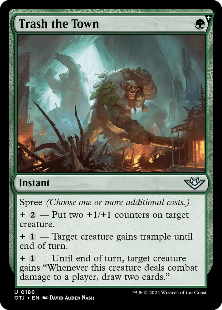 Saccager la ville — Outlaws of Thunder Junction — Magic: The Gathering