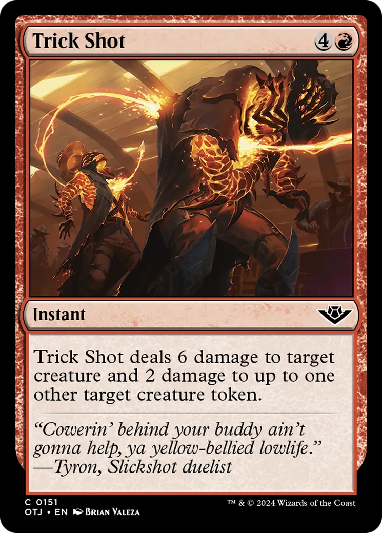 Trick Shot — Outlaws of Thunder Junction — Magic: The Gathering