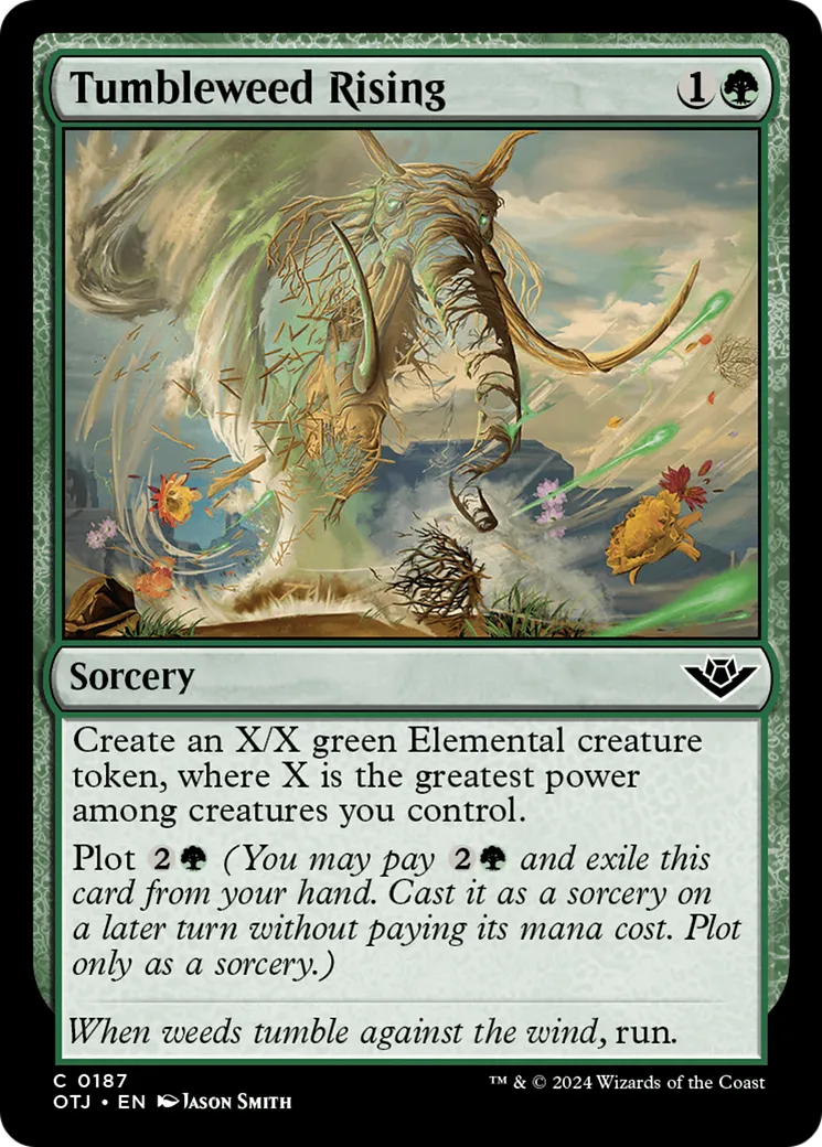 Tumbleweed Rising — Outlaws of Thunder Junction — Magic: The Gathering