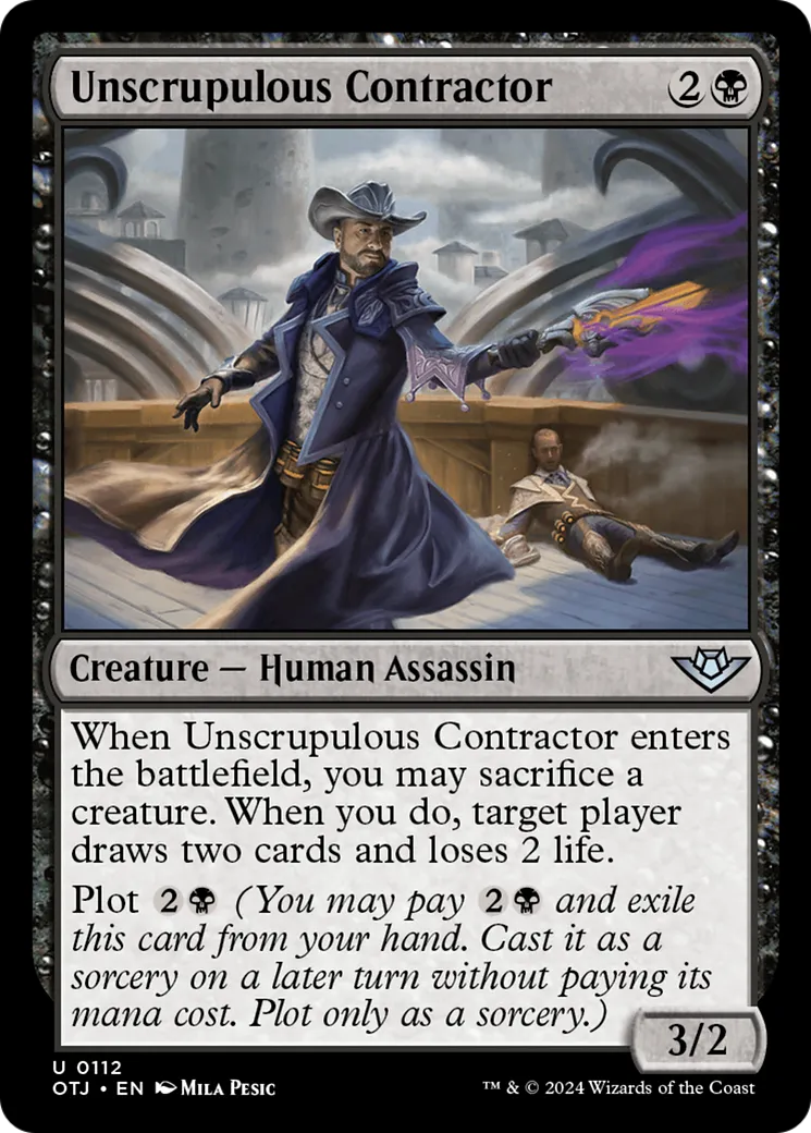 Entrepreneur sans scrupules — Outlaws of Thunder Junction — Magic: The Gathering