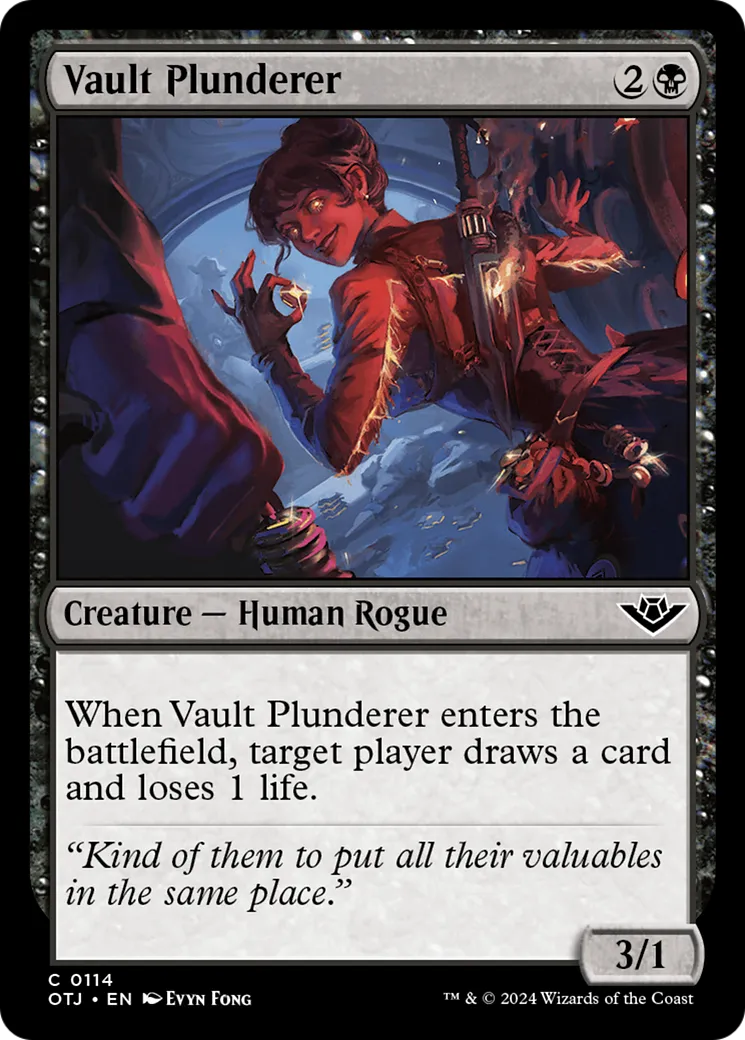 Pilleuse de la salle des coffres — Outlaws of Thunder Junction — Magic: The Gathering