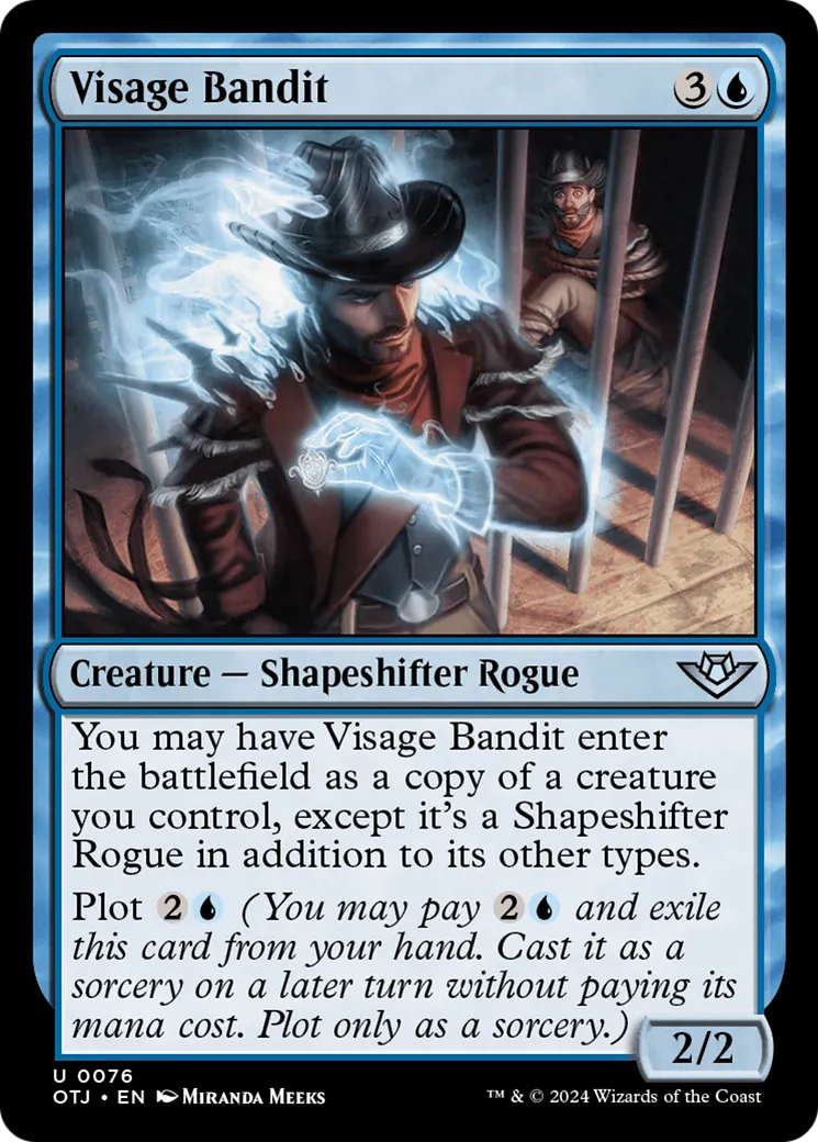 Bandit voleur de visage — Outlaws of Thunder Junction — Magic: The Gathering