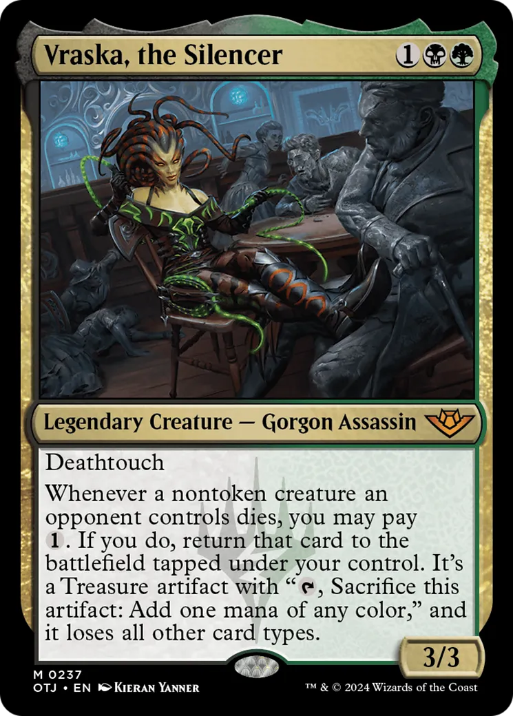 Vraska, the Silencer — Outlaws of Thunder Junction — Magic: The Gathering