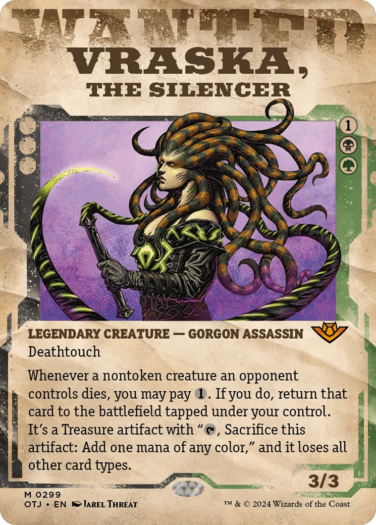 Vraska, the Silencer — Outlaws of Thunder Junction — Magic: The Gathering
