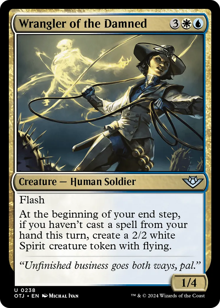Dresseuse des damnés — Outlaws of Thunder Junction — Magic: The Gathering