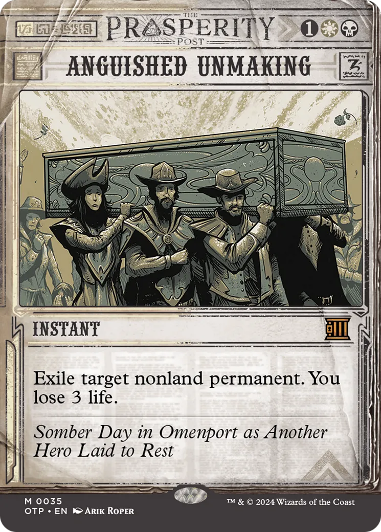 Annulation angoissée — Breaking News — Magic: The Gathering