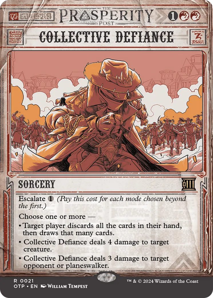 Défiance collective — Breaking News — Magic: The Gathering