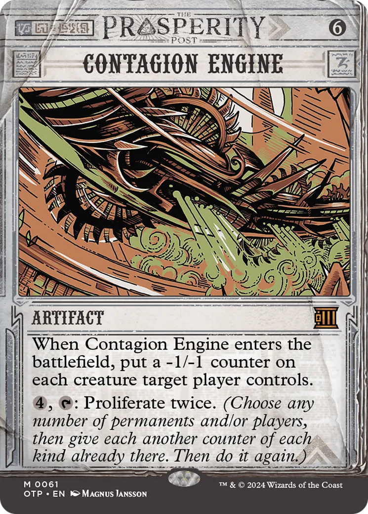 Machine à contagion — Breaking News — Magic: The Gathering