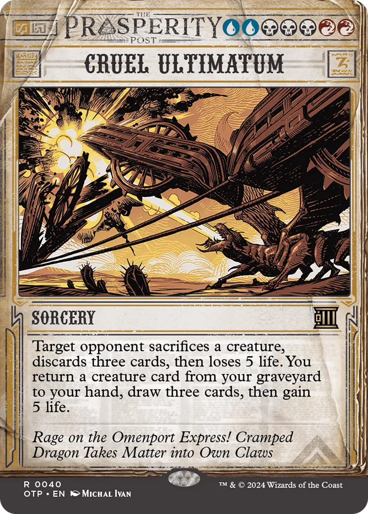 Cruel Ultimatum — Breaking News — Magic: The Gathering