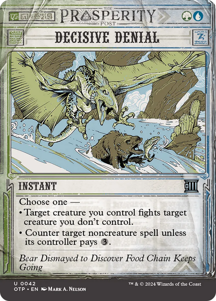 Déni décisif — Breaking News — Magic: The Gathering