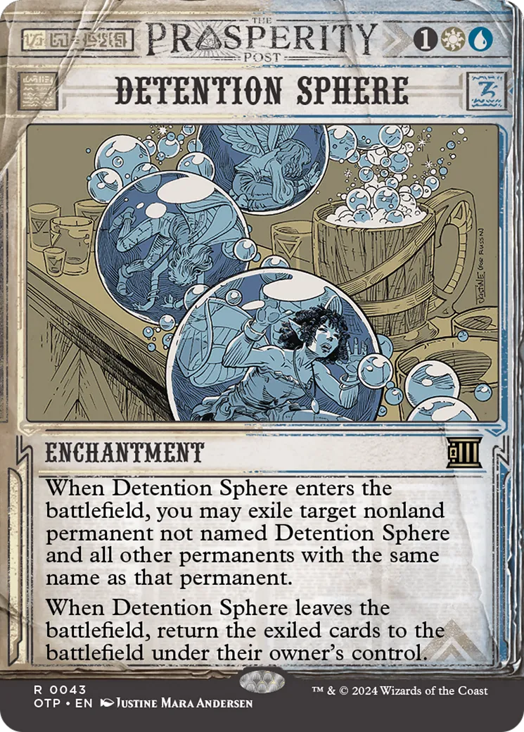 Sphère de détention — Breaking News — Magic: The Gathering