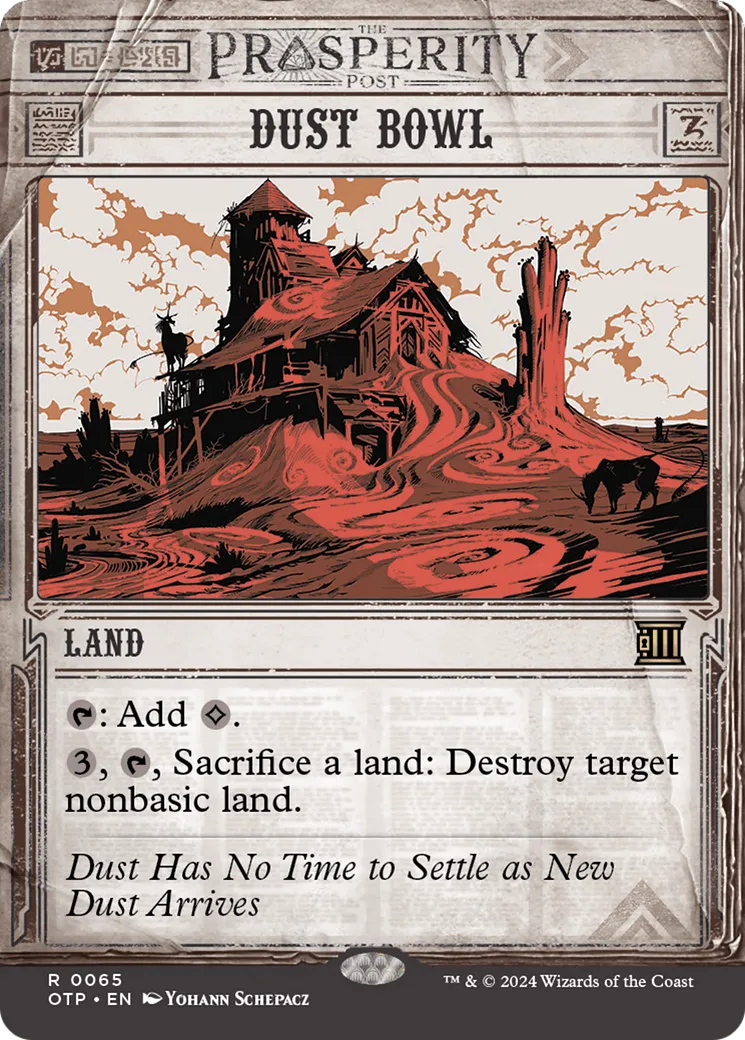 Désert de poussière — Breaking News — Magic: The Gathering