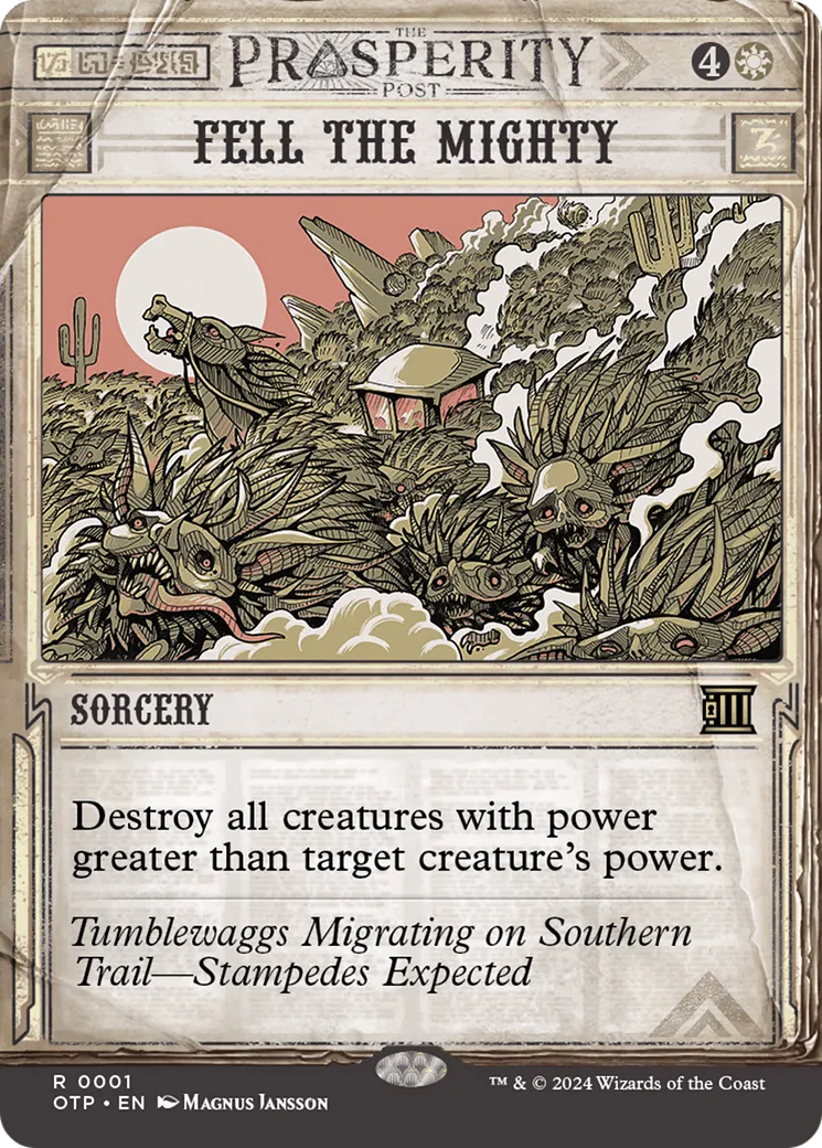 Anéantir les puissants — Breaking News — Magic: The Gathering