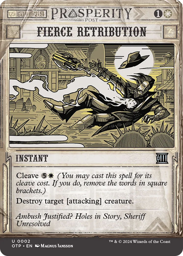 Châtiment féroce — Breaking News — Magic: The Gathering