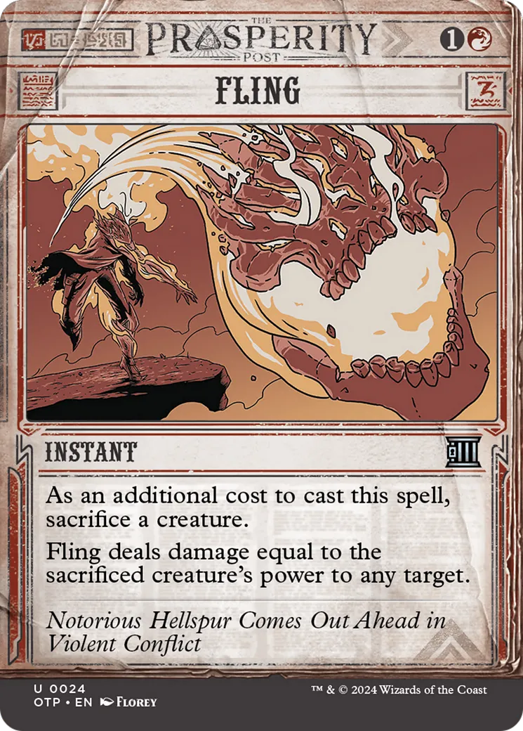 Fling — Breaking News — Magic: The Gathering